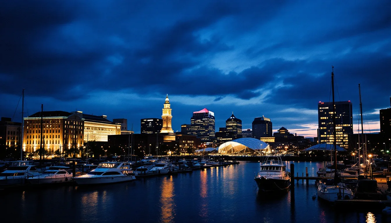 Baltimore, MD streetscape