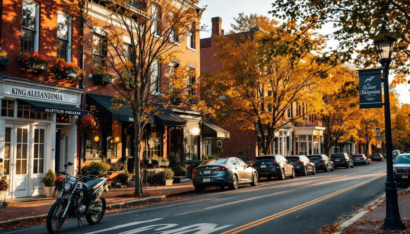 Northern Virginia streetscape